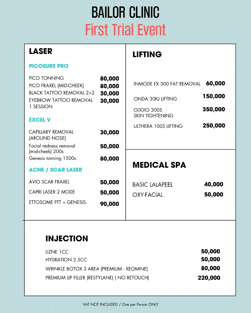 Bailor Clinic monthly event 1